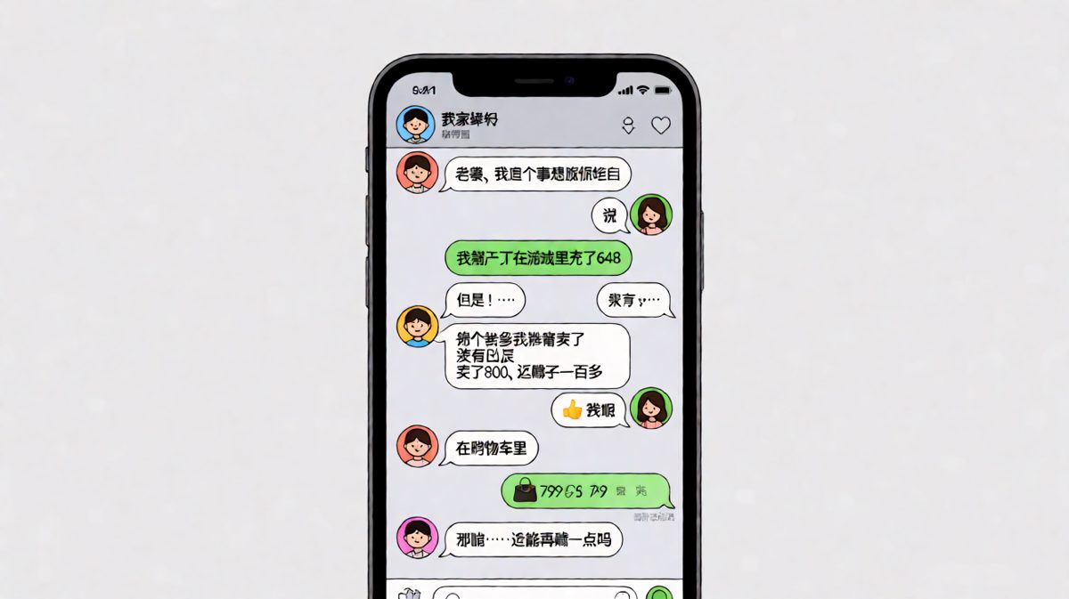 花式氪金还反手赚差价，这波操作让女友直接拉黑。