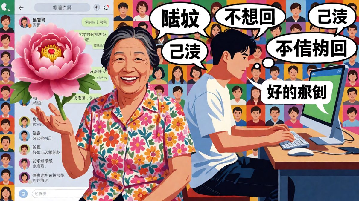 家族群里的礼貌回复，是一场无声的精神内耗
