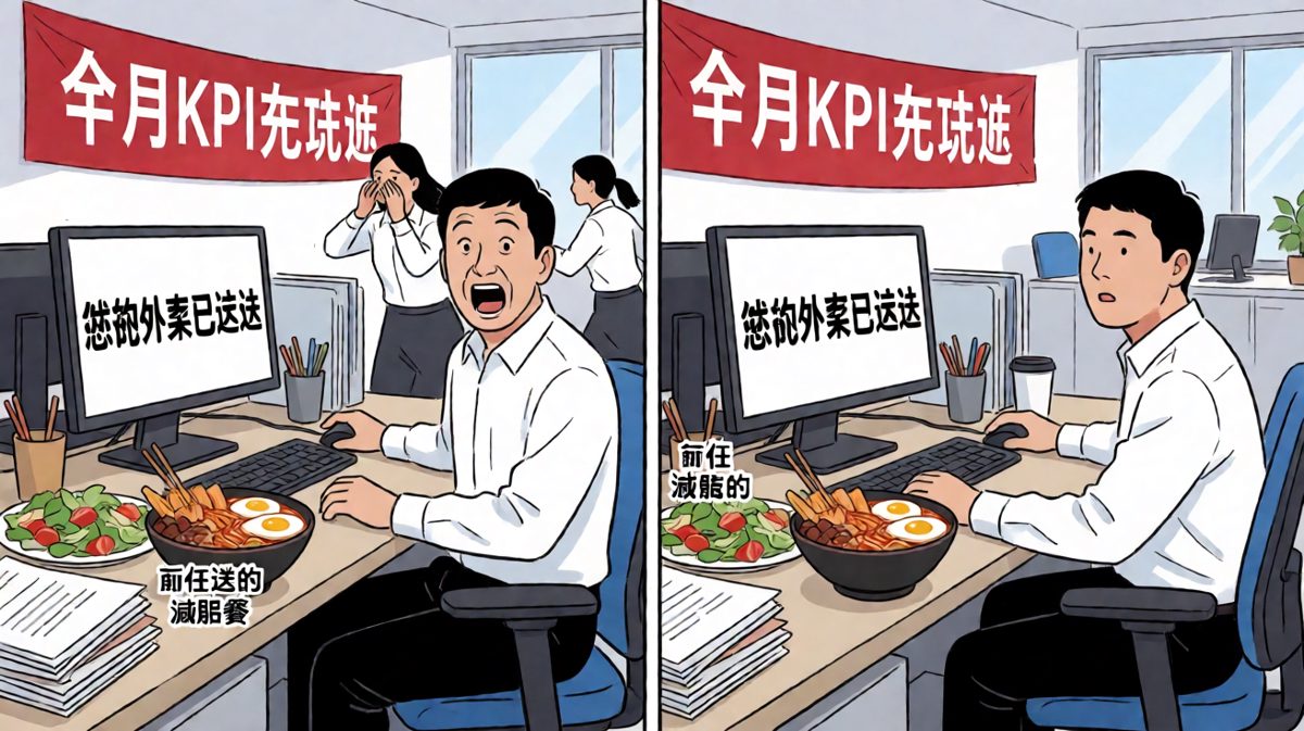 点外卖一时爽，开会火葬场