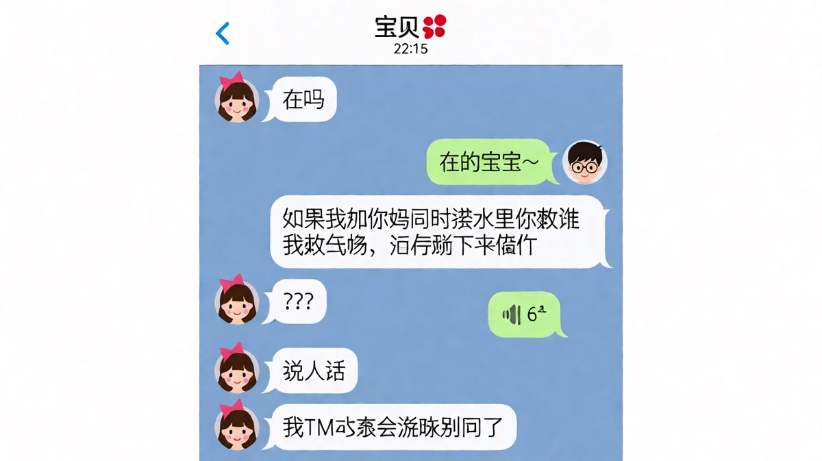 恋爱送命题最终翻车现场