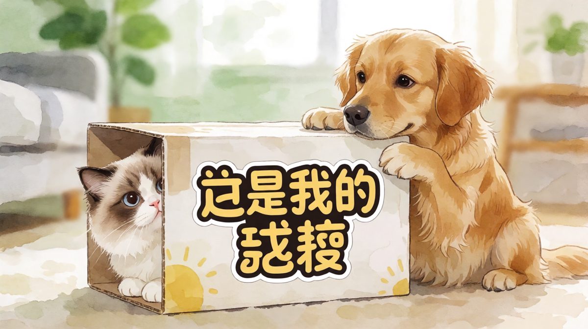 布偶猫：此坑有主，闲犬退避！