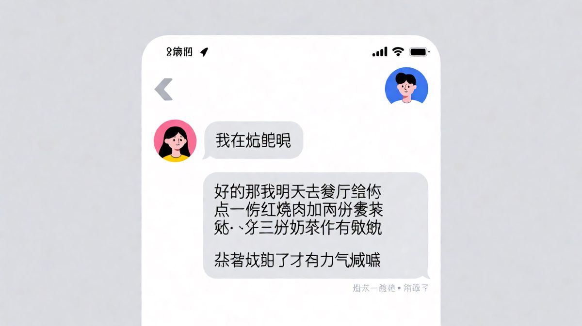 女生说减肥，男生以爱之名疯狂投喂，求生欲为零但逻辑满分。