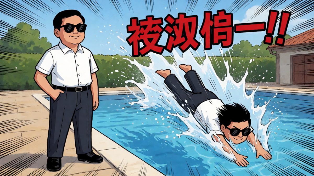 墨镜一戴谁都不爱，直到脚底抹油