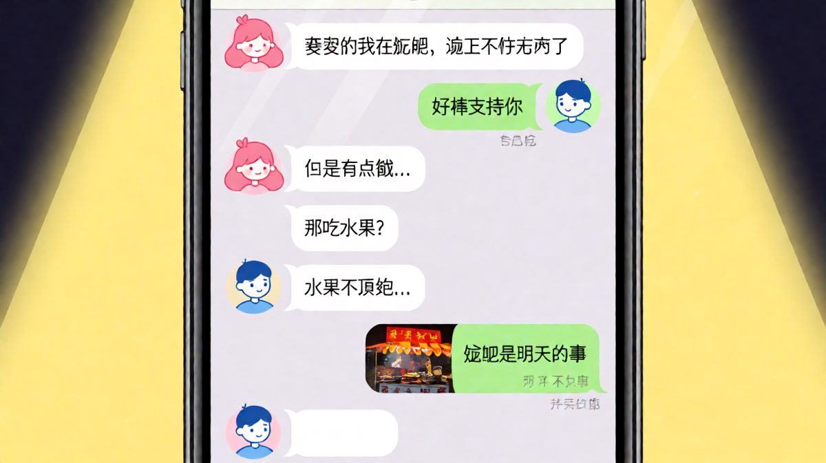 减肥是明天的事——女生深夜烧烤翻车现场