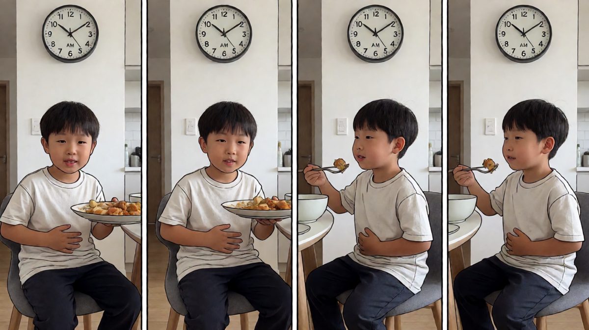 小明安慰自己：「才过期三天，热一热又没事！」