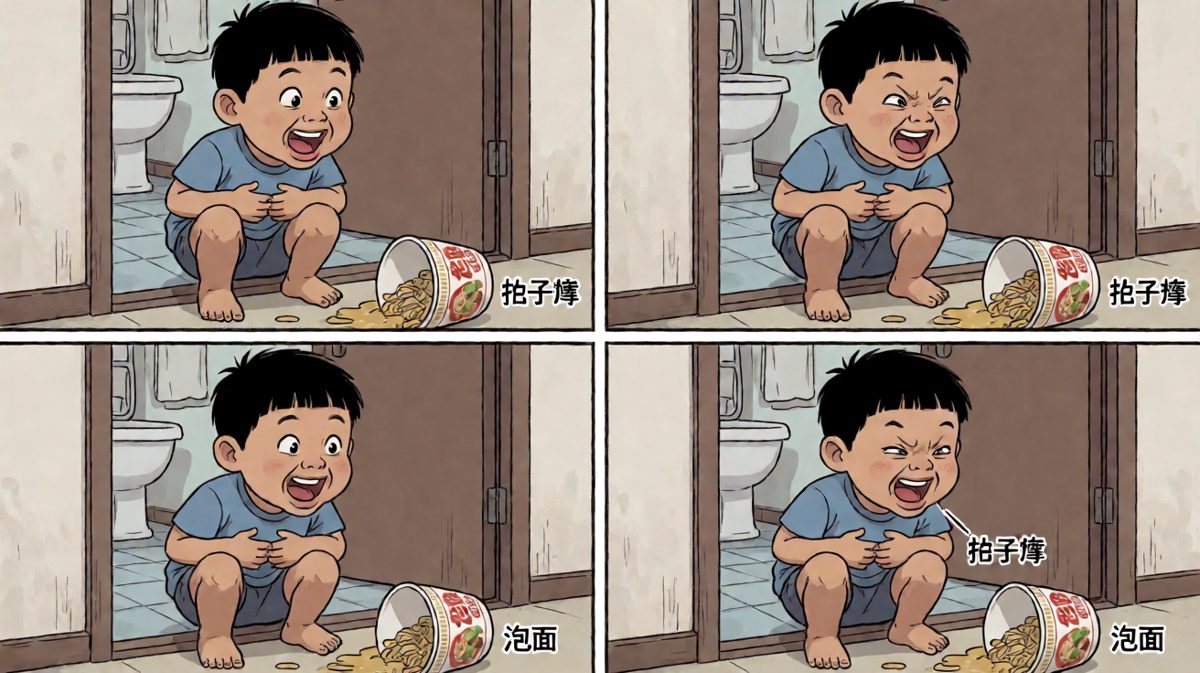 半小时后：「热一热果然还是……不行啊！」