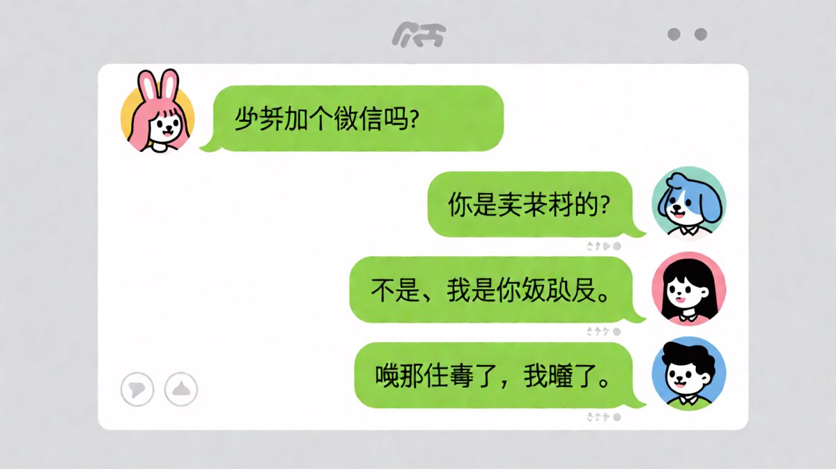 搭讪反被怼：女朋友亲自试能不能加回自己微信