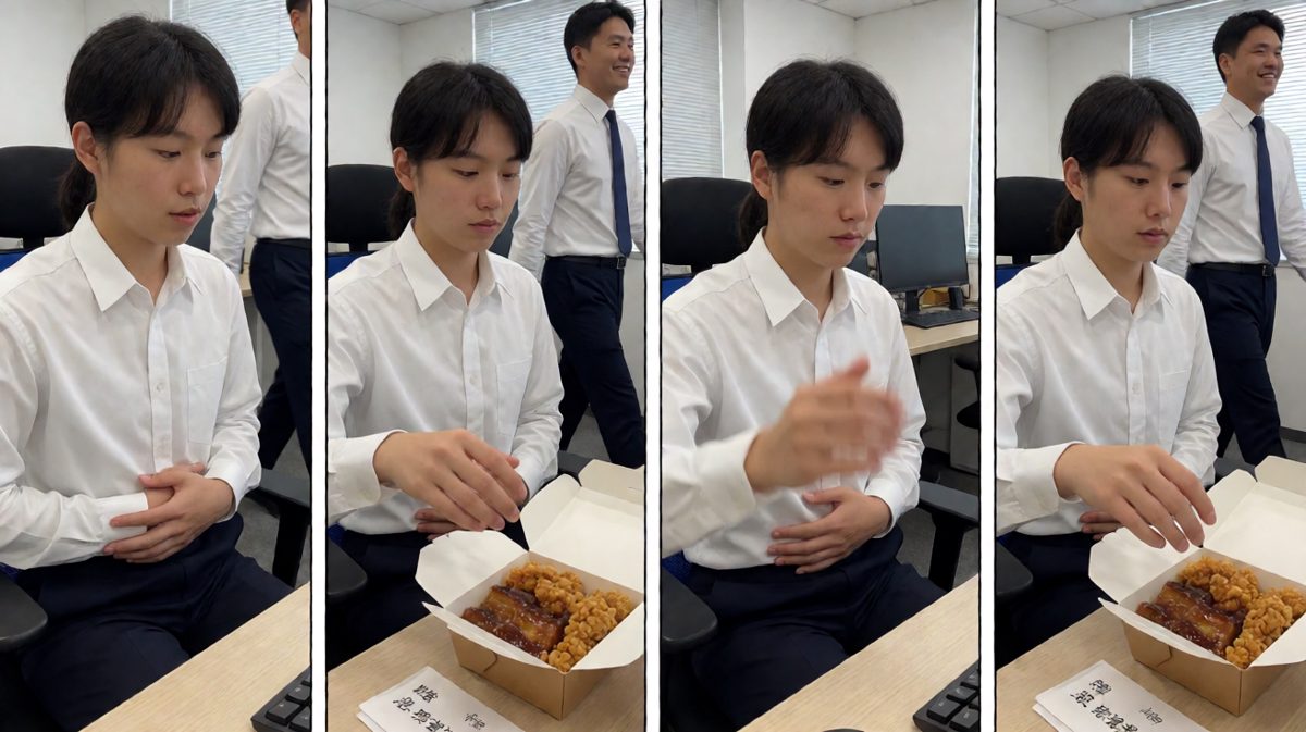 中午面对美食，内心激烈斗争