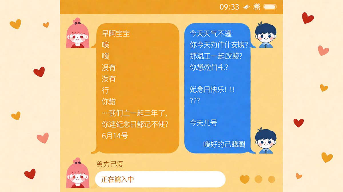 纪念日救场成功却当场社死：求生欲满分但脑子缺席