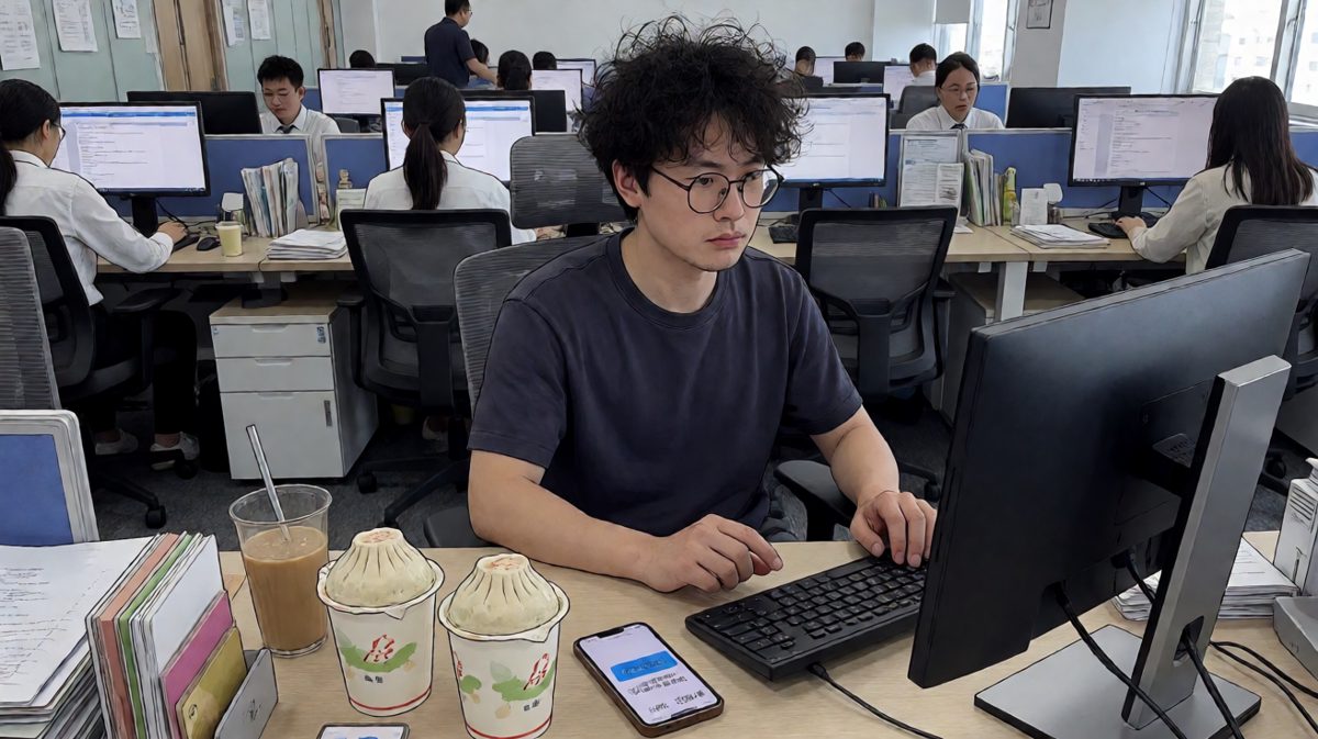 到公司后他瘫在椅子上，灵魂已经离家出走了