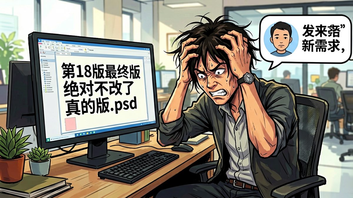 甲方说'随便改改'的时候
