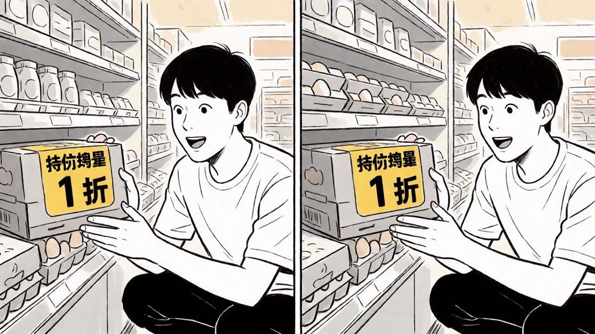 小明发现了超值特价鸡蛋