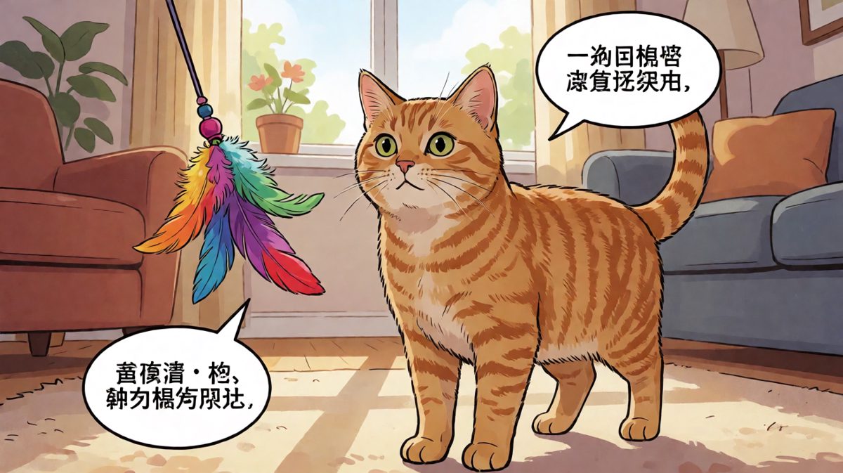 猫咪：这眼神，这姿势，仿佛在说「本喵今天就要抓住你！」