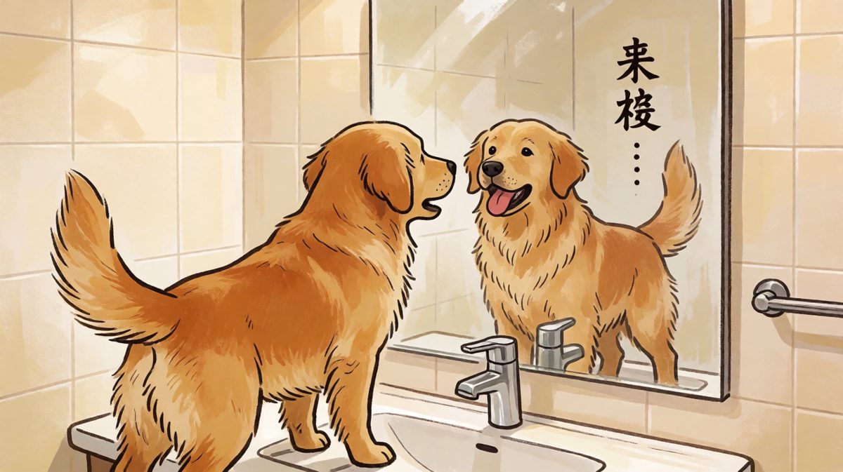 狗狗：这个对我龇牙的家伙到底是谁！抓出来！