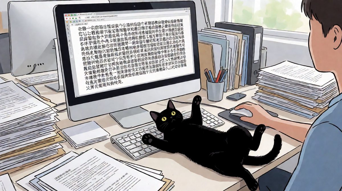 猫咪：今天这个键盘是我的，加班？不存在的