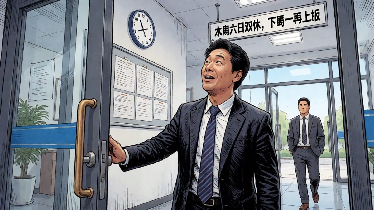 冲到公司才发现今天其实是周日