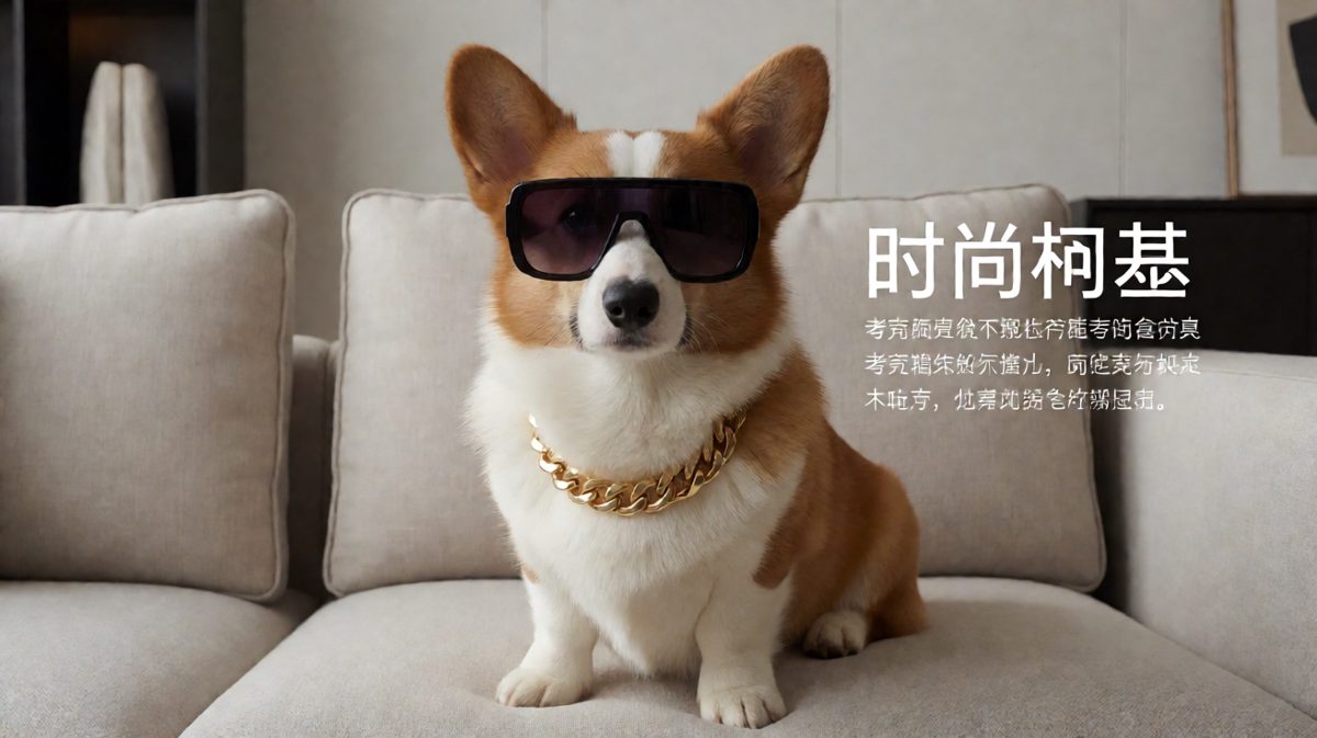 柯基：看到没有，哥卖的不是萌，是气质！