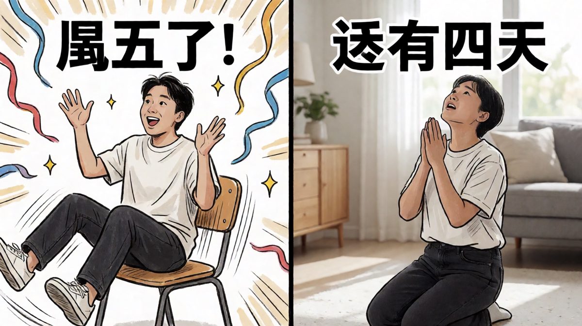 周五的灵魂 vs 周一的躯壳