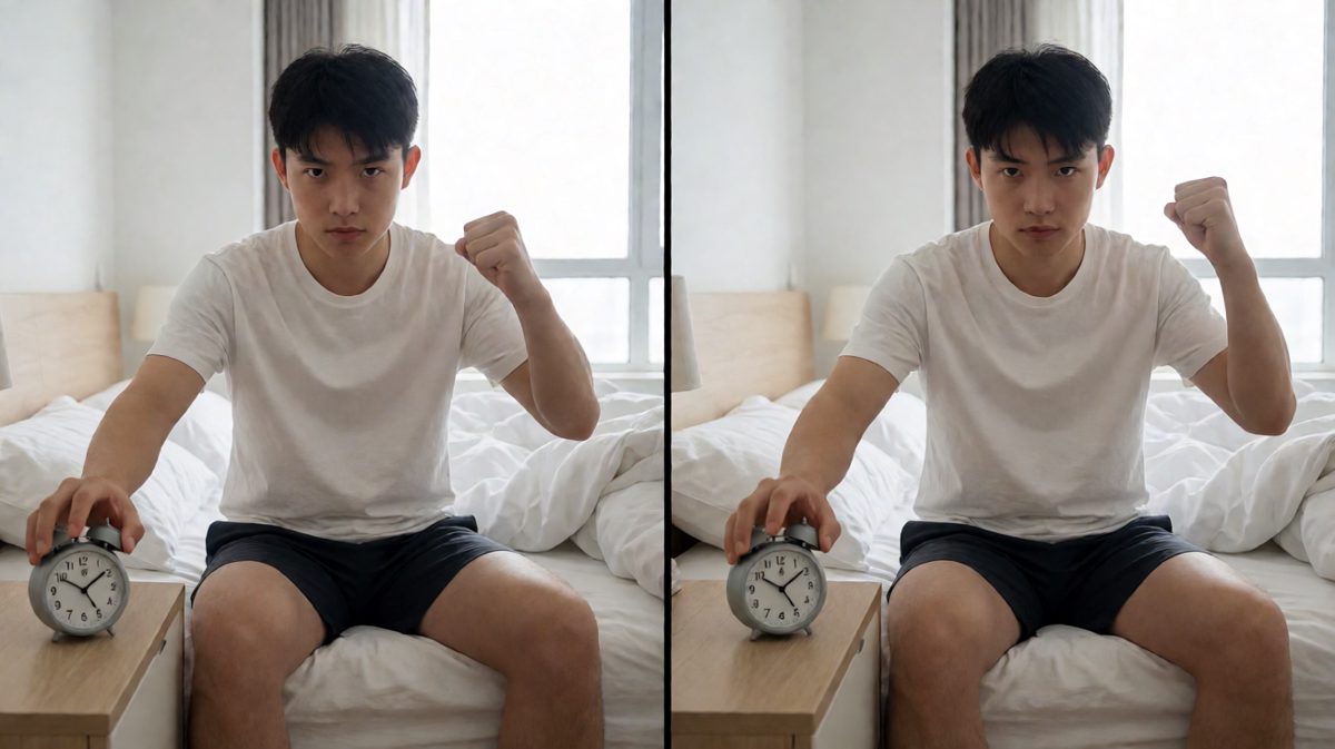 战斗准备，誓要战胜被窝