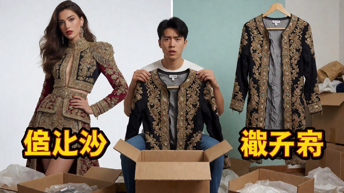 买家：这真的是我买的那件吗？卖家：亲，是同一款哦~