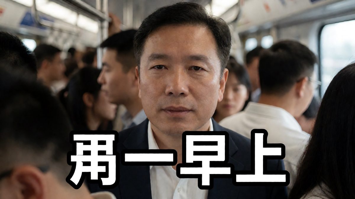 打工人周一早高峰的灵魂状态