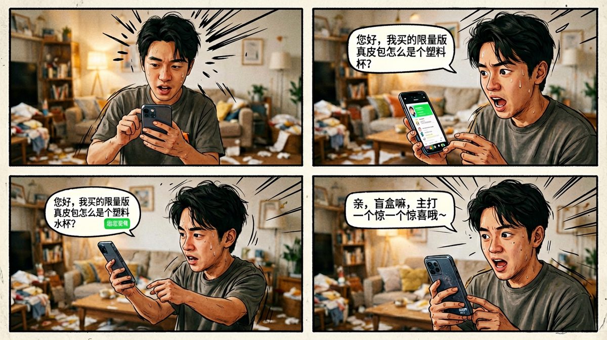 客服：惊喜不够吗？那我再给您加个惊吓