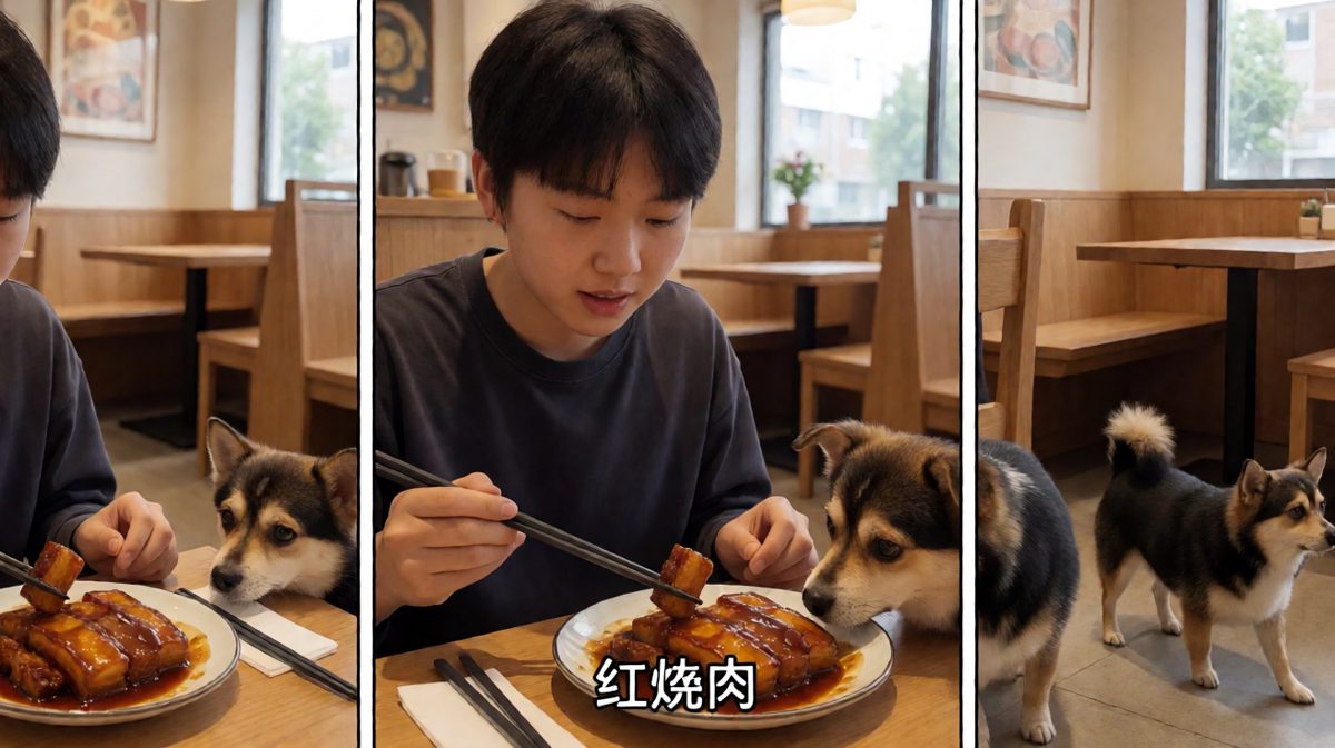 尝了一口，狗都嫌弃地走了