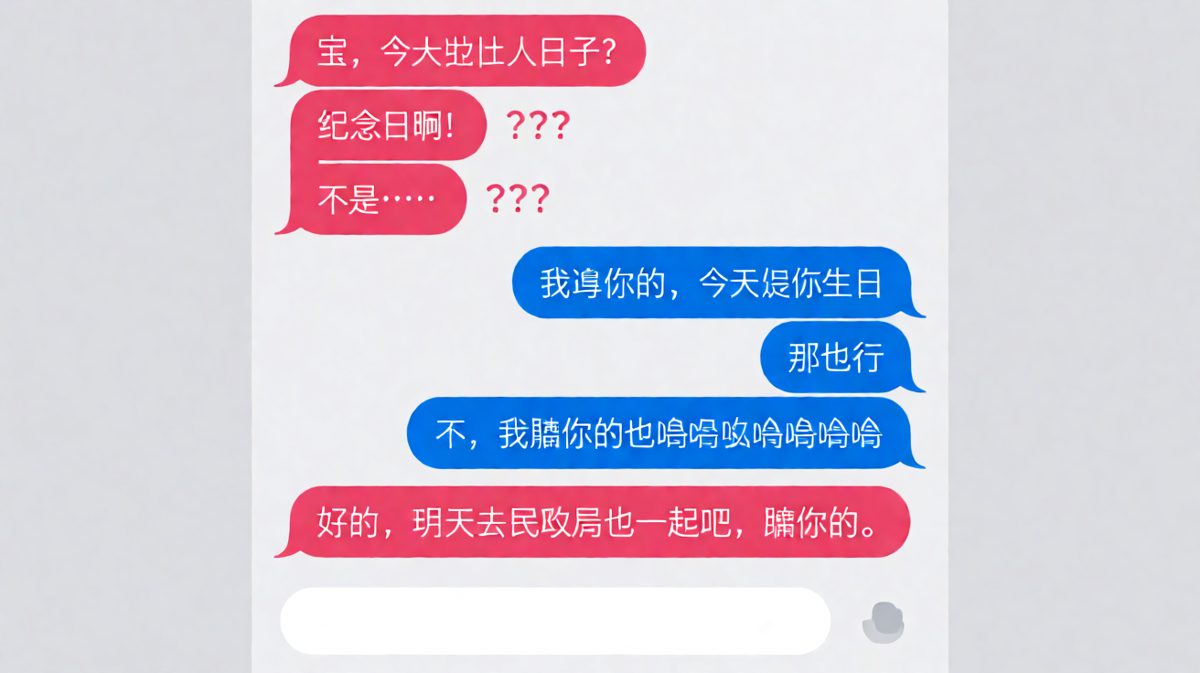纪念日反转：假装忘记又假装提醒，最终发现全是他一个人在演戏