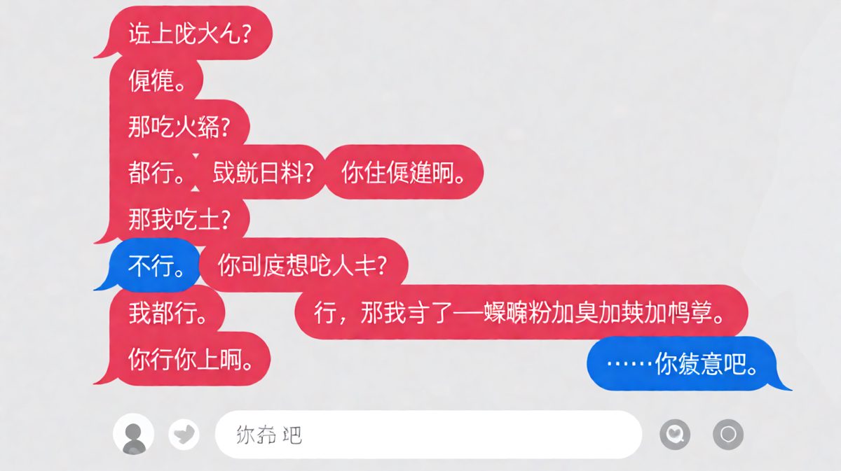 随便文学：当'随便'遇到'随便'，最后吃土的是点单的人