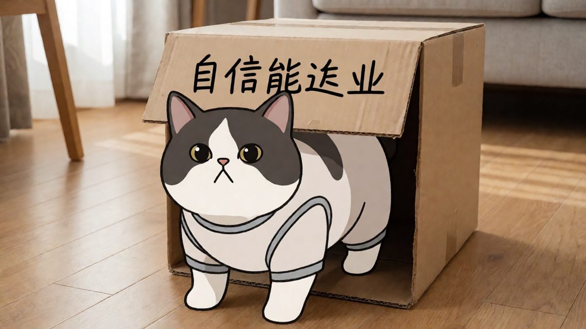只要我够努力，这个箱子就能装下我。