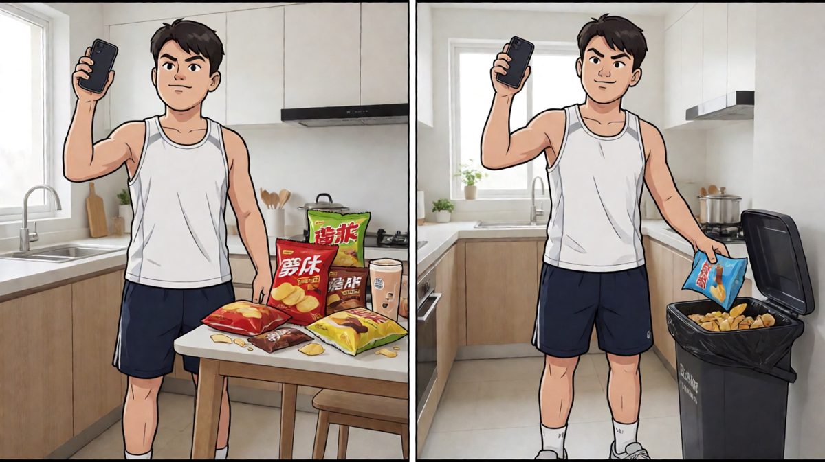第一天立誓：今天开始，告别一切垃圾食品！