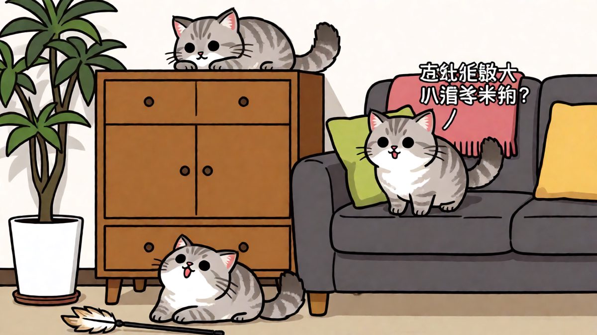 猫：我认真计算过地心引力的，真的！