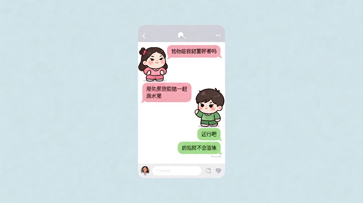 求生欲拉满却翻车，理由竟是怕闺蜜呛水