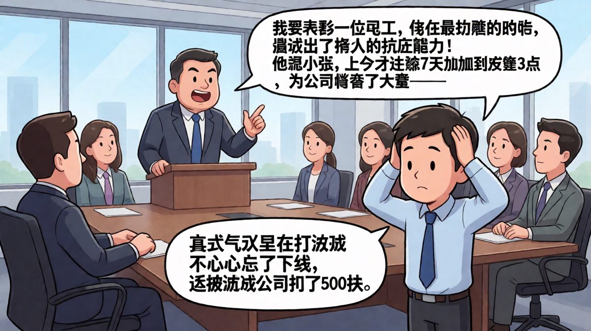 最'勤奋'的加班事迹