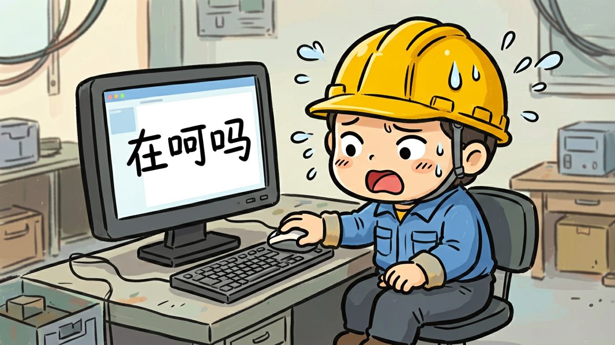老板说'在吗'的那一秒，我的天都塌了