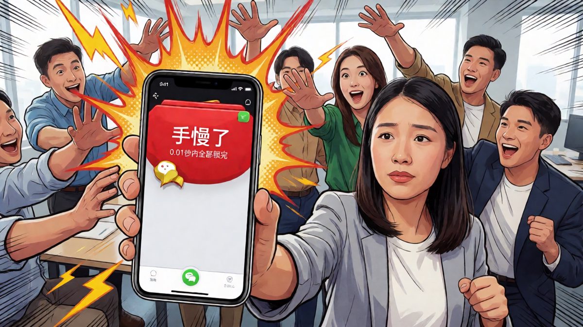 抢红包是人类最后的原始本能