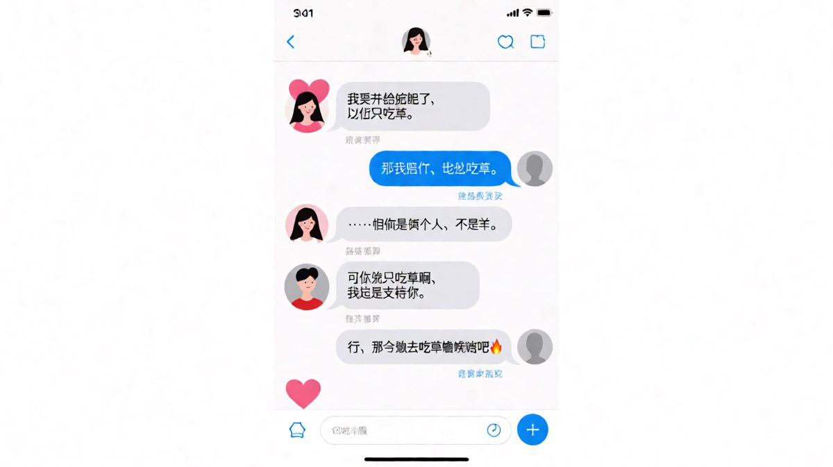「我只吃草」的误会，男生认真到让人哭笑不得