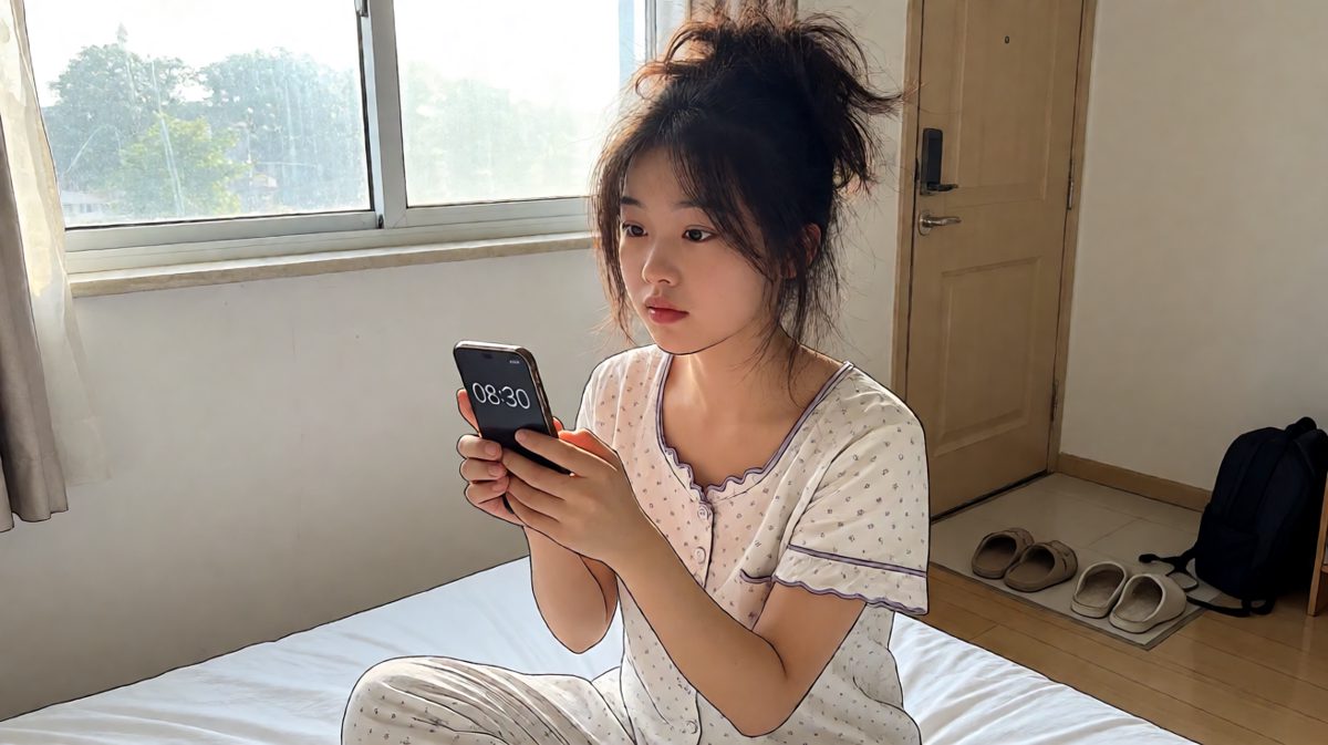 天呐！竟然睡过头了！