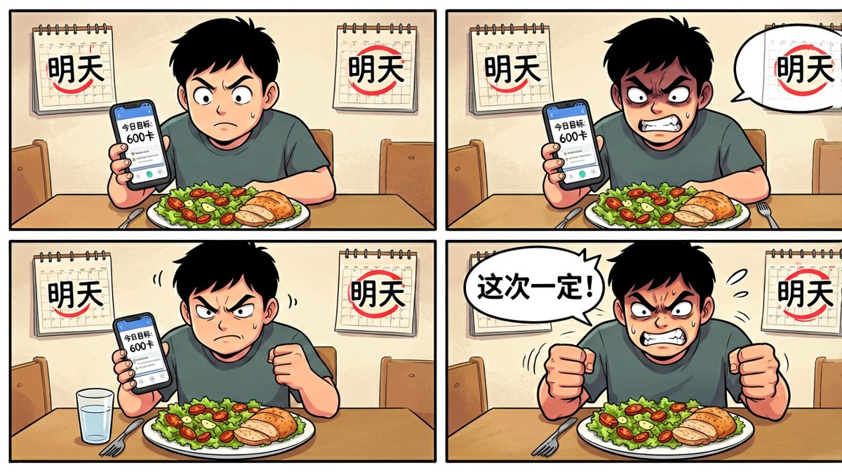 第4格：第二天，flag已重置，准备再来一次