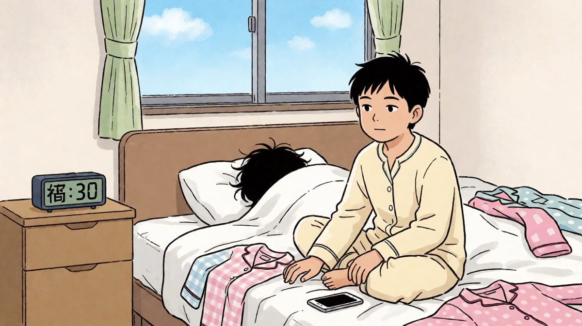 闹钟响了，先把闹钟打死再说。