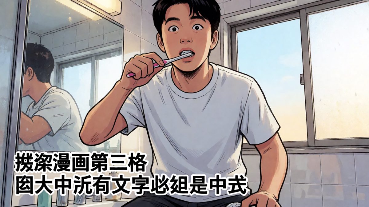 匆忙洗漱，袜子穿反都没发现