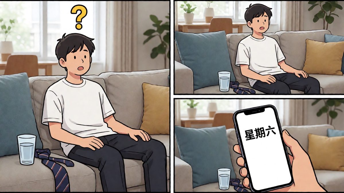 突然想起来……今天周六