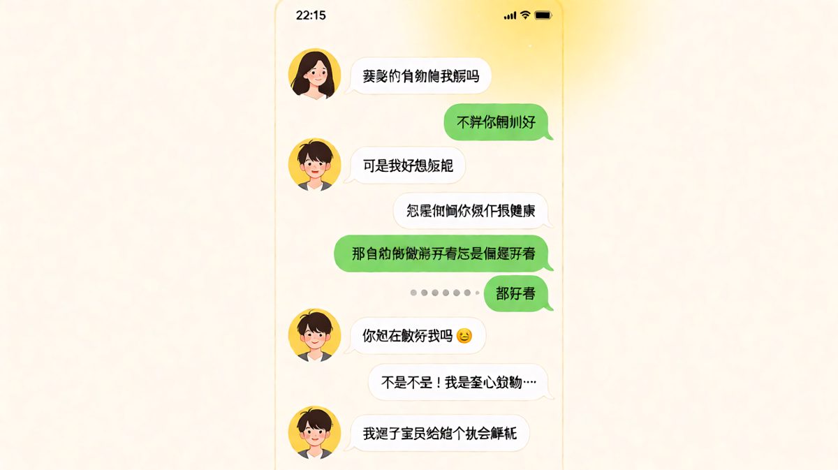 送命题'我胖吗'引发的聊天记录大反转
