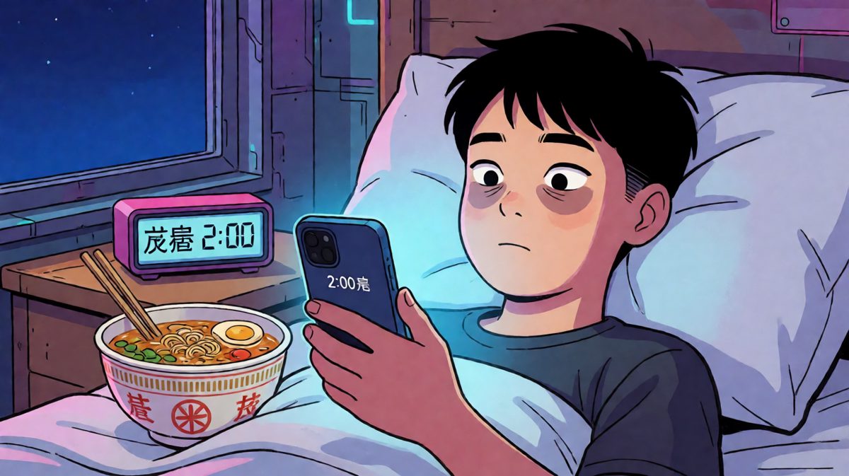 凌晨两点的手机，比任何安眠药都管用