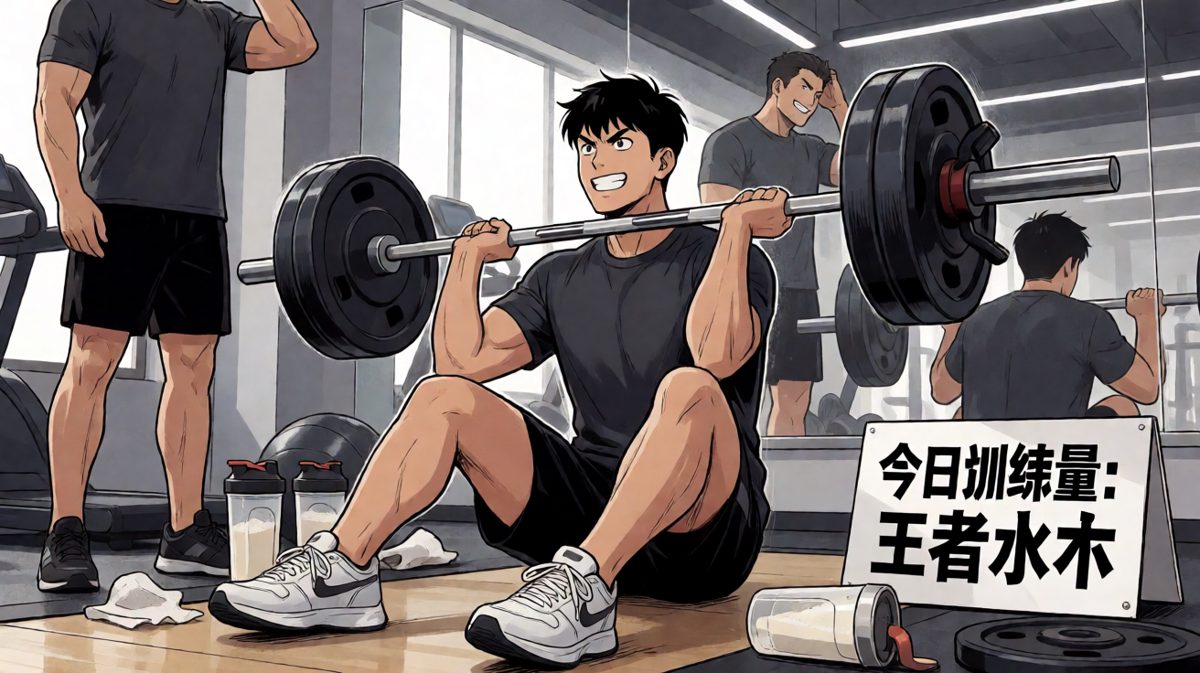 办了卡就是健身达人，理论满分动作零分