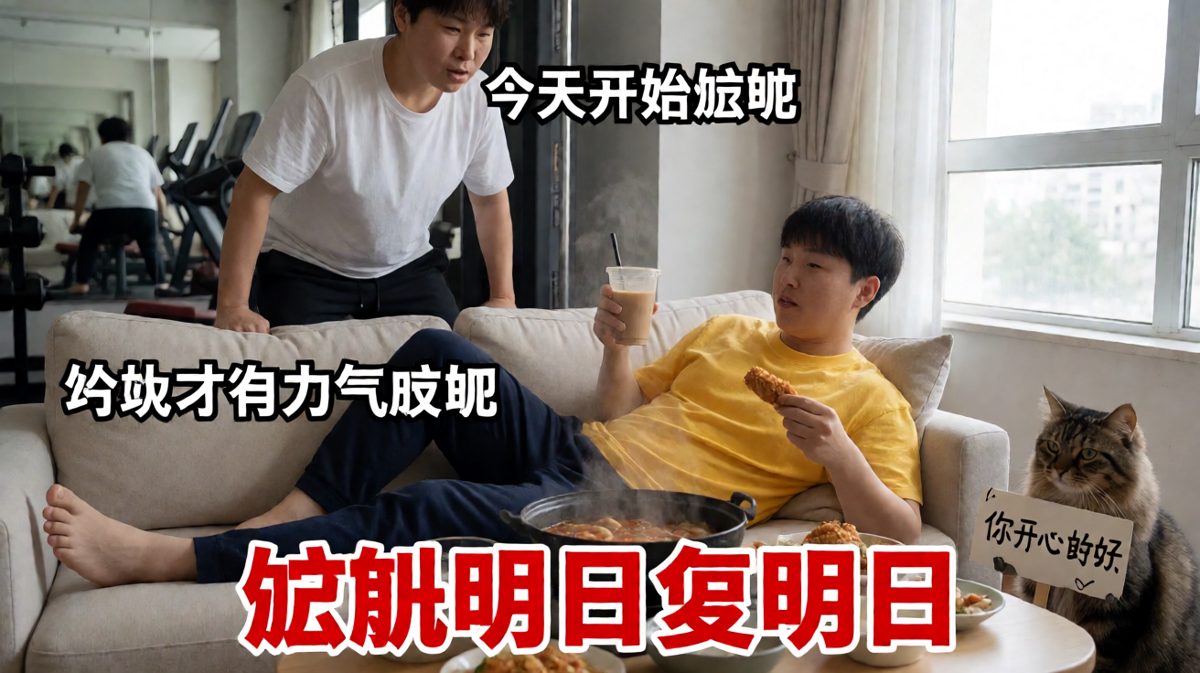 减肥路上的最大障碍就是美食，道理都懂就是管不住嘴