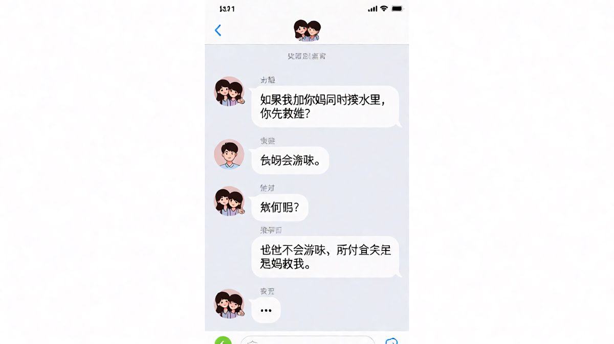 求生欲考试现场：我妈会游泳