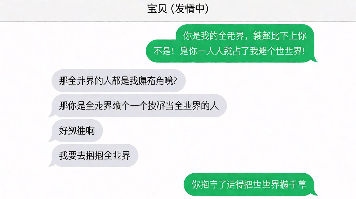 一句情话引发的逻辑暴击