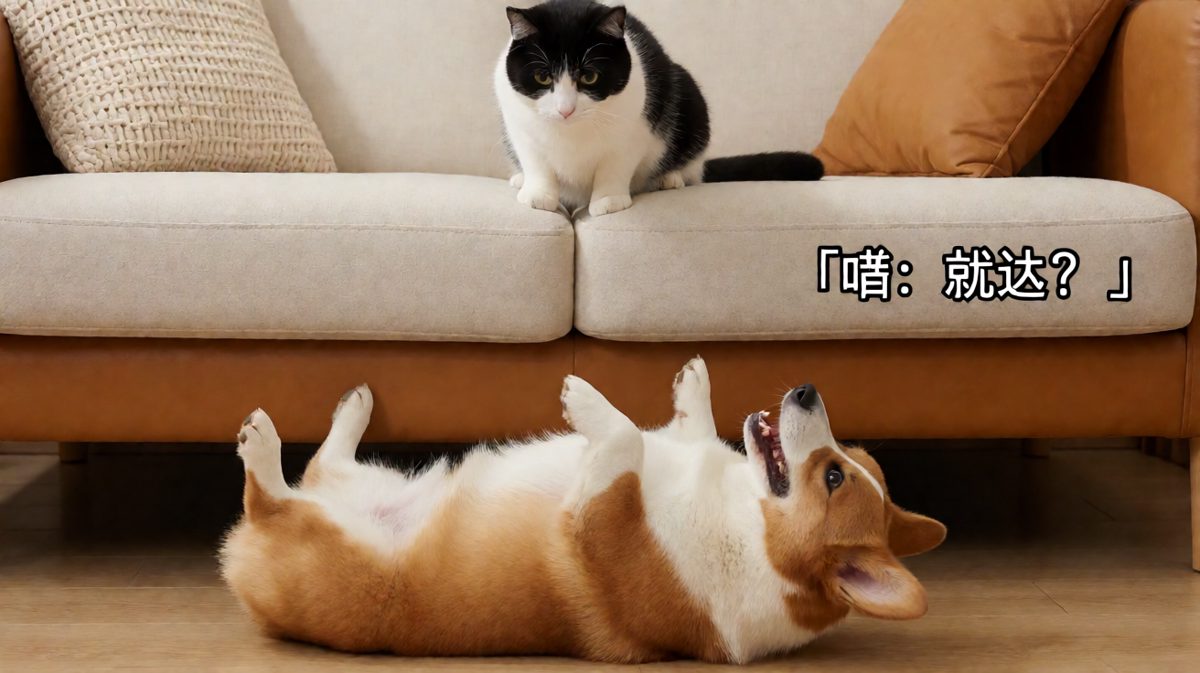 猫咪：你的努力我看得很冷漠