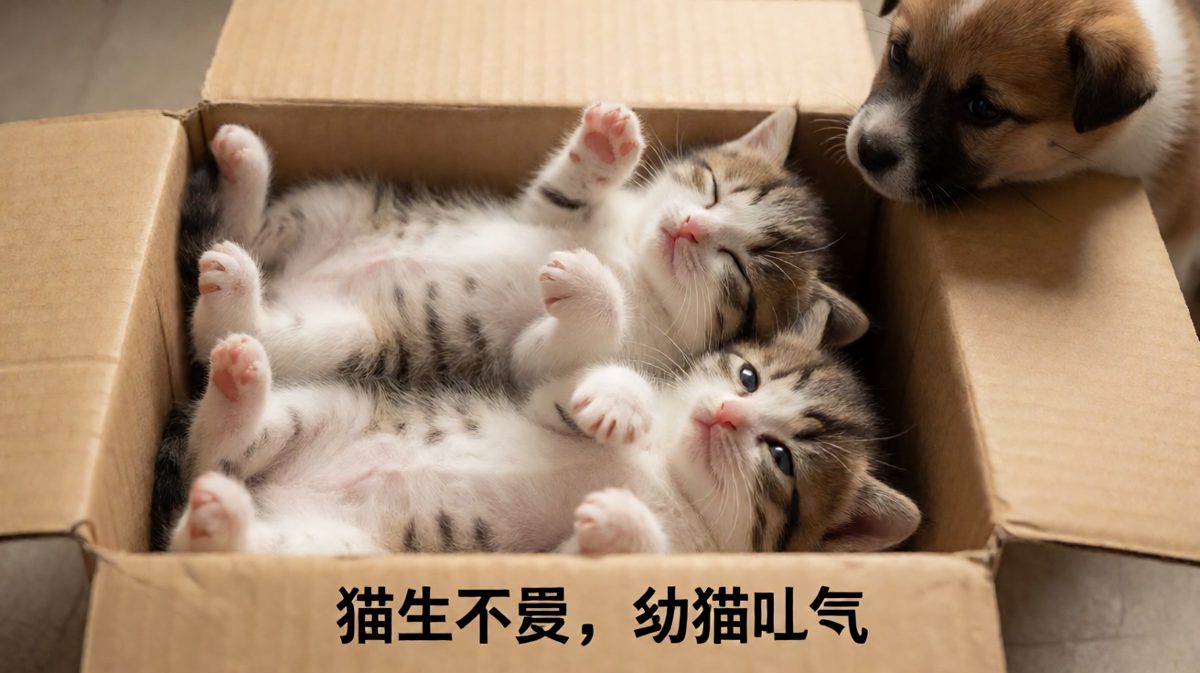 猫咪：选我做你的床垫真是失策